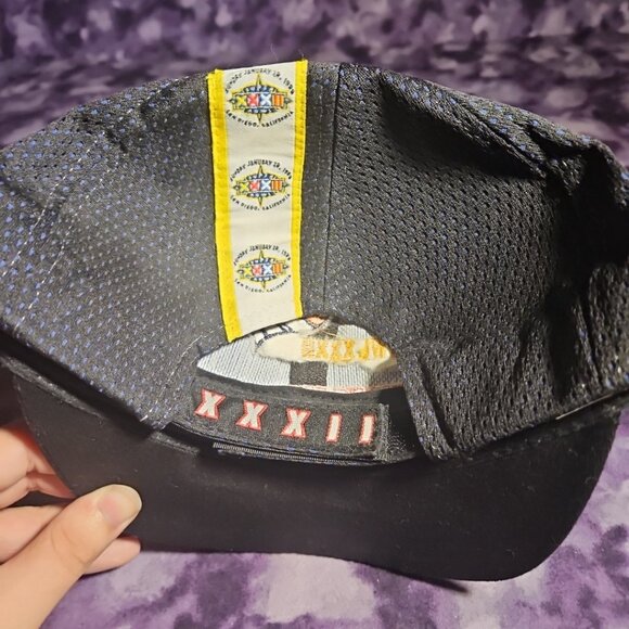 Vintage Denver Broncos Superbowl XXXll Championship Hat Strapback NWT Authentic - Picture 6 of 7